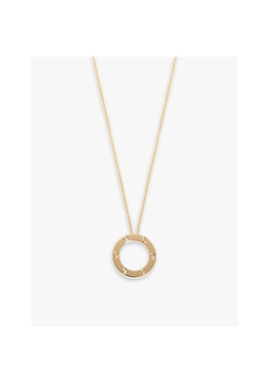 Cartier Love 18ct Yellow-Gold and 0.07ct Diamond Necklace