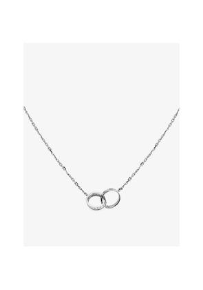 Cartier Love 18ct White-Gold and 18 0.22ct Diamonds Necklace