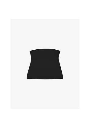 Womens Bumpsuit Maternity Stretch-Woven Waist Trainer