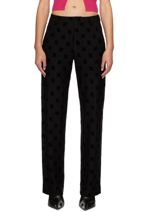 MISBHV SSENSE Exclusive Black Monogram Trousers