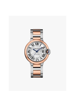 Mens Crw2Bb0033 Ballon Bleu De Cartier 18ct Rose-Gold and Stainless-Steel Automatic Watch