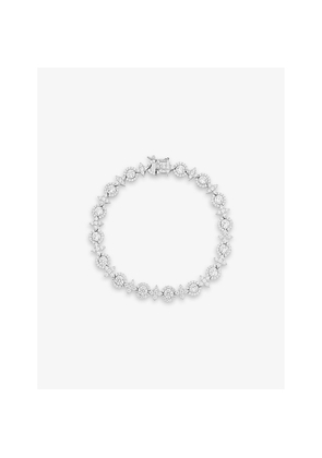 Womens Apm Monaco Météorites Circles Sterling-Silver and Pavé Zirconia Bracelet