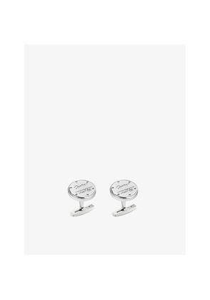 Mens Cartier Water-Resistant Decor Cufflinks