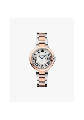 Crw2Bb0032 Ballon Bleu De Cartier 18ct Rose-Gold and Stainless-Steel Automatic Watch