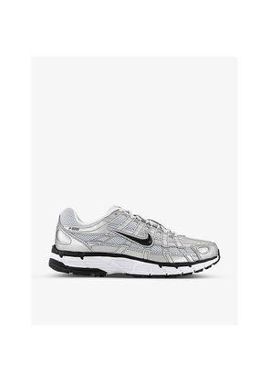 Womens Nike P-6000 Low-Top Mesh and Leather Trainers