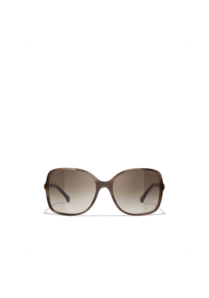 Womens Chanel Square Sunglasses