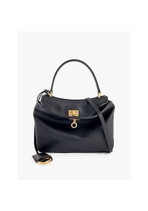 Womens Balenciaga Rodeo Leather Top-Handle Bag