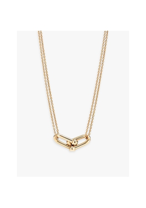 Tiffany & Co Tiffany Hardwear Double-Link 18ct Yellow-Gold Pendant Necklace