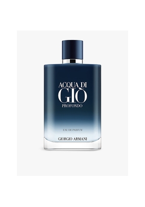 Mens Giorgio Armani Acqua Di Giò Profondo Refillable Eau De Parfum 200ml