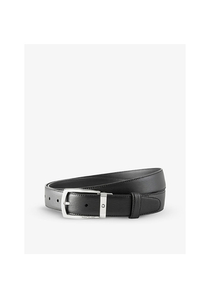 Mens Montblanc Trapeze Leather Belt
