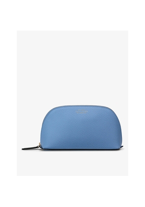 Smythson Panama Leather Cosmetics Case