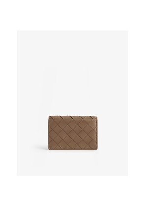 Womens Bottega Veneta Intrecciato Business Leather Card Holder