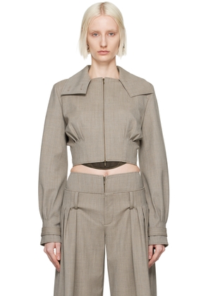 KNWLS Gray Bayon Jacket