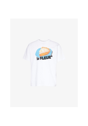Mens Golf Le Fleur Graphic-Print Short-Sleeve Cotton-Jersey T-Shirt