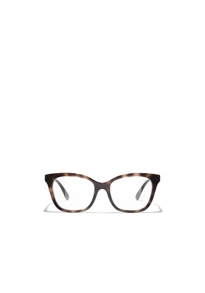 Womens Chanel Ch3463 Rectangle-Frame Acetate Glasses