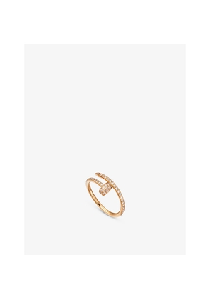 Cartier Juste Un Clou 18ct Rose-Gold and Diamond Ring