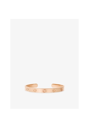 Cartier Love 18ct Rose-Gold Cuff Bracelet