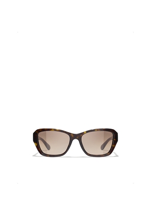 Womens Chanel Ch5516 Butterfly-Frame Acetate Sunglasses