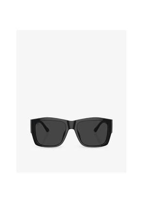 Womens Ferrari Fh2003U Square-Frame Acetate Sunglasses