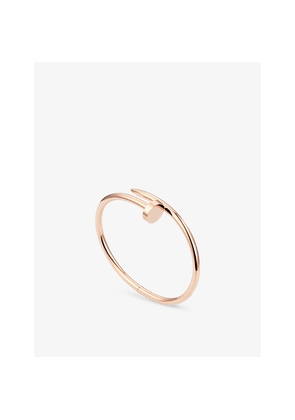 Cartier Juste Un Clou 18ct Rose-Gold and 2.26ct Diamond-Paved Bracelet