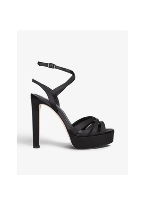 Womens Paige Charlee Strappy Satin Sandals