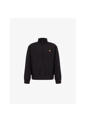 Mens Carhartt WIP High-Neck Brand-Embroidered Cotton-Blend Sweatshirt