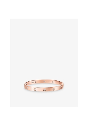 Womens Cartier Love Classic 18ct Rose-Gold and 0.96ct Diamond Single-Screw Closure Bracelet
