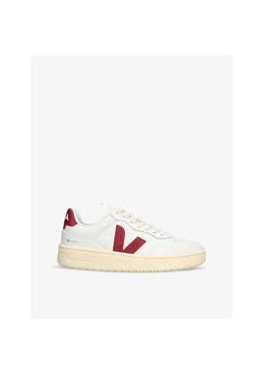 Womens Veja Women's V90 Low-Top Leather Trainers