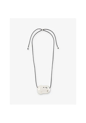 Womens Heaven Mayhem Julia Glass and Cord Pendant Necklace