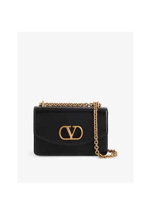 Womens Valentino Garavani Vain Chain-Strap Leather Shoulder Bag