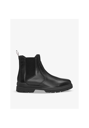 Mens Hugo Pull-Tab Flat Leather Chelsea Boots