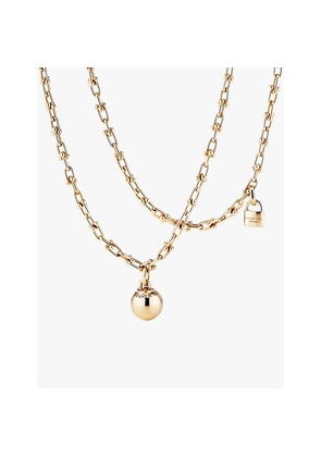 Womens Tiffany & Co Tiffany Hardwear 18ct Yellow-Gold Wrap Necklace