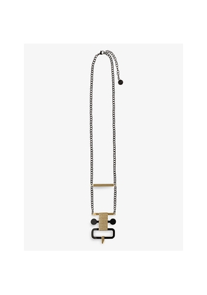 Alessi Edone Gold-Tone Steel Necklace
