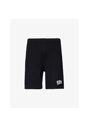 Mens Billionaire Boys Club Logo-Patch Cotton-Jersey Shorts