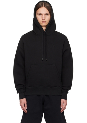 AMI Paris Black Ami de Coeur Hoodie