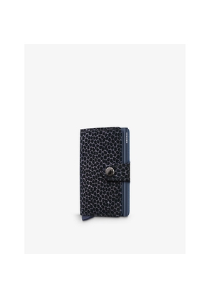 Secrid Giraffina Brand-Debossed Leather Wallet