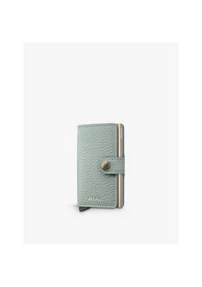 Secrid Pebble Brand-Debossed Leather Wallet