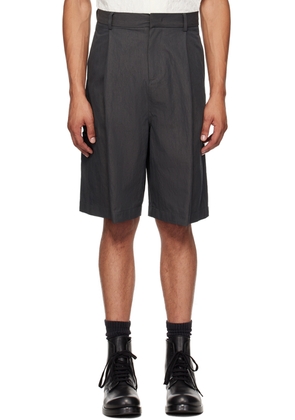 LE17SEPTEMBRE Black Side Pocket Shorts