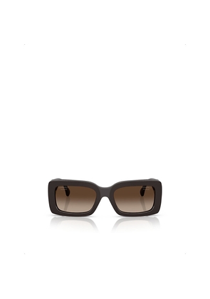 Chanel Ch5534 Polarised Rectangle-Frame Acetate Sunglasses