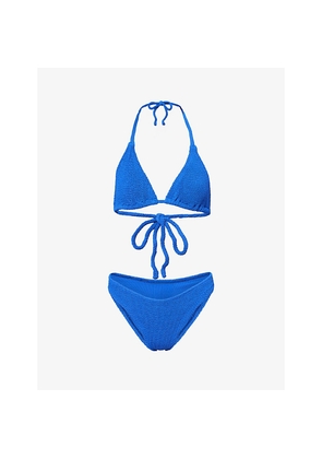 Womens Hunza G Tammy Triangle Bikini Set