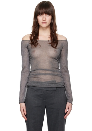 Paloma Wool Gray Kelly Long Sleeve T-Shirt