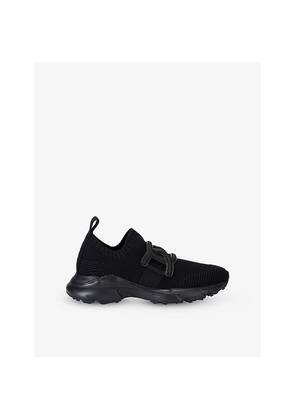 Womens TODS Sport Run 54C Knitted Low-Top Trainers