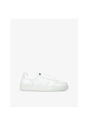 Mens Represent Initial Leather Low-Top Trainers