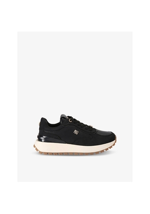 Womens KG Kurt Geiger Louisa Faux-Leather Low-Top Trainers