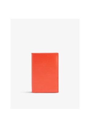 Comme Des Garcons Classic Logo-Embossed Leather Card Holder