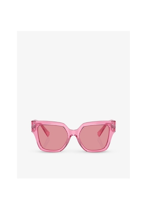 Womens Dolce & Gabbana Dg4471 Square-Frame Acetate Sunglasses