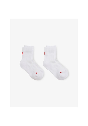 Womens Sweaty Betty Crew Stretch-Woven Running Socks Pack Of Two