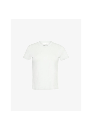 Womens Frame Baby Round-Neck Cotton-Jersey T-Shirt