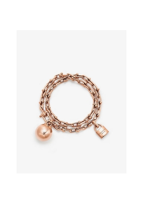 Tiffany & Co Hardwear 18ct Rose Gold Wrap Bracelet