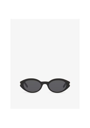 Womens Saint Laurent Ys000433 SL 567 Round-Frame Acetate Sunglasses